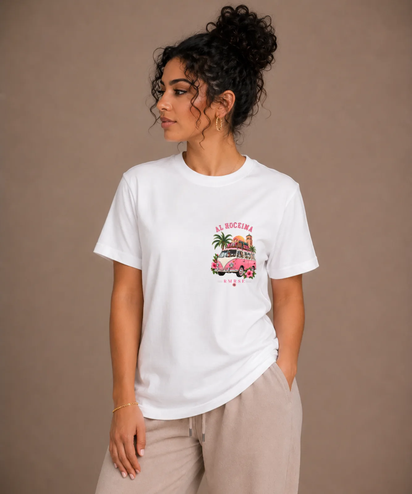 The Moroccan Postcard · Wit · voorkant