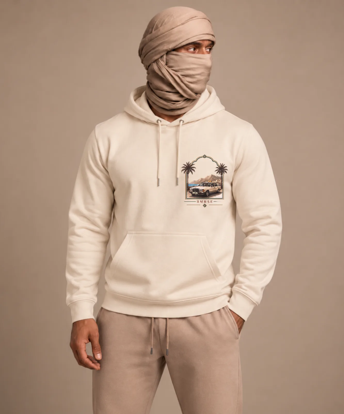 Moroccan Taxi Hoodie met "Al Hoceima"