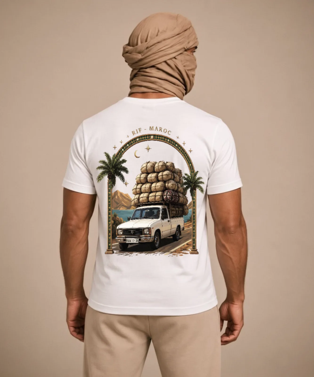 Overload Tee met "Fez"